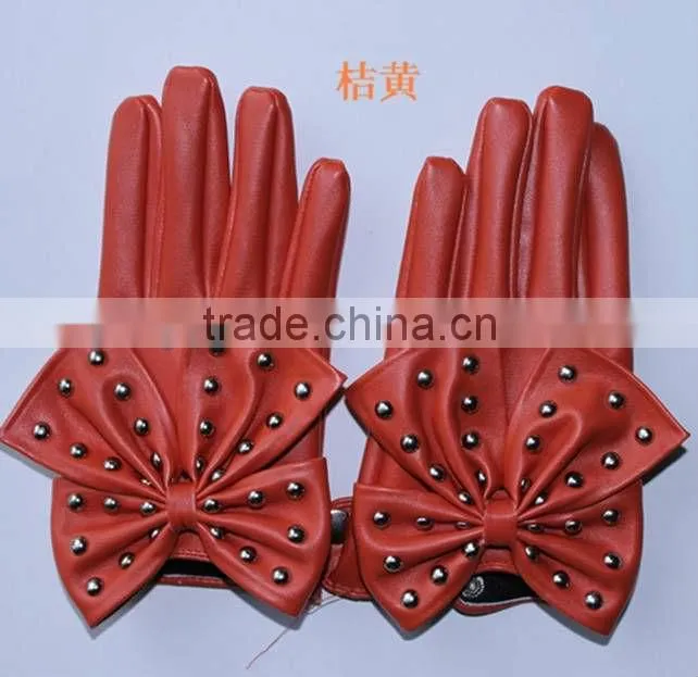 deerskin leather fashion glove