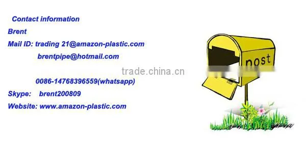 DN500 inspection plastic underground sewer pipe