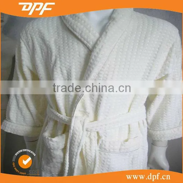 Hotel project soft material waffle hotel Bathrobes
