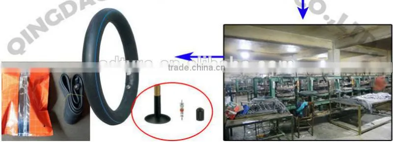 Motorcycle tyre tube professional manufactory butyl inner tube 250/275-17 250/275-18
