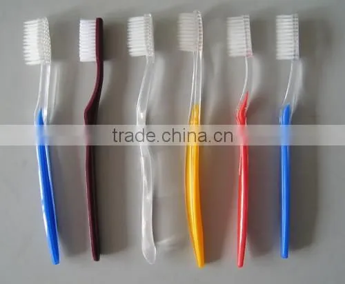 Travel hotel amenity toothbrush kit different toothbrush