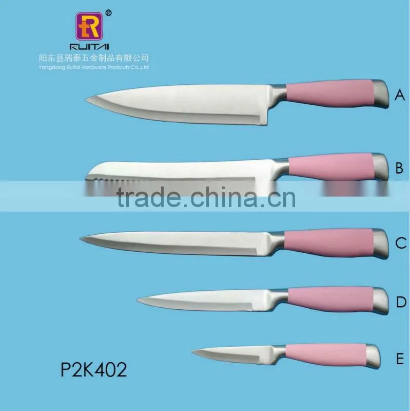 Simple promotion gift knife in colored handle