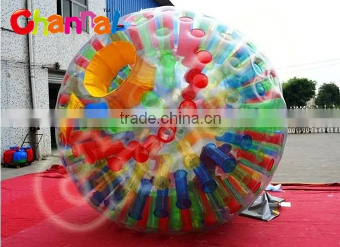 HI quality good price PVC Inflatable Zorb Ball For Snowfield