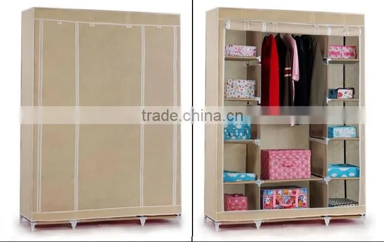 non woven closet walk in wardrobe for sale made in China