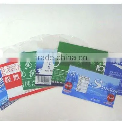 PET sleeve shrinking label /PVC shrinking label