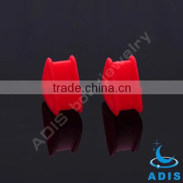 Triangle new ear plugs ear stretcher piercing tunnel custom silicone jewelry
