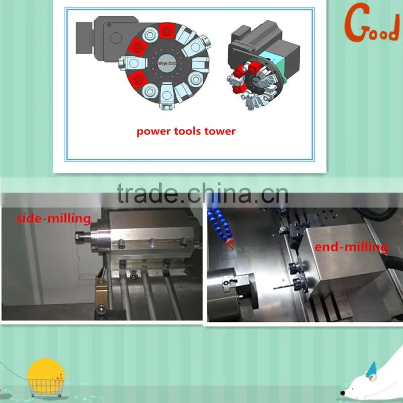 TCK-42L CNC Mini Lathe Machine, Name of Lathe Machine HHT Price