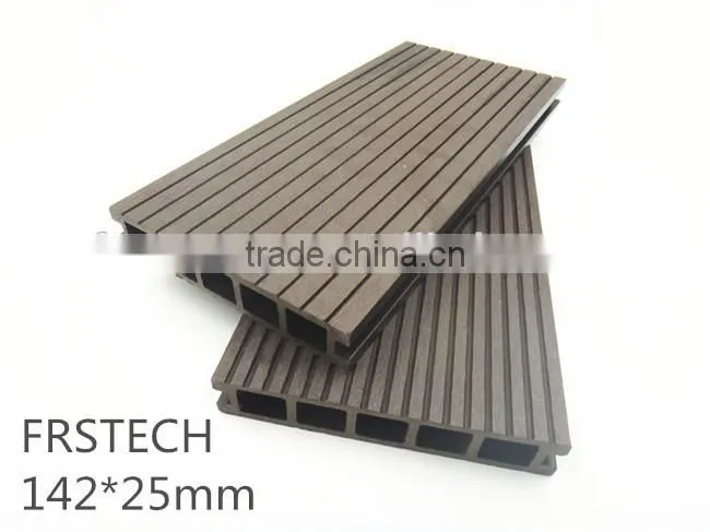 grooved decking wpc outdooor square floor