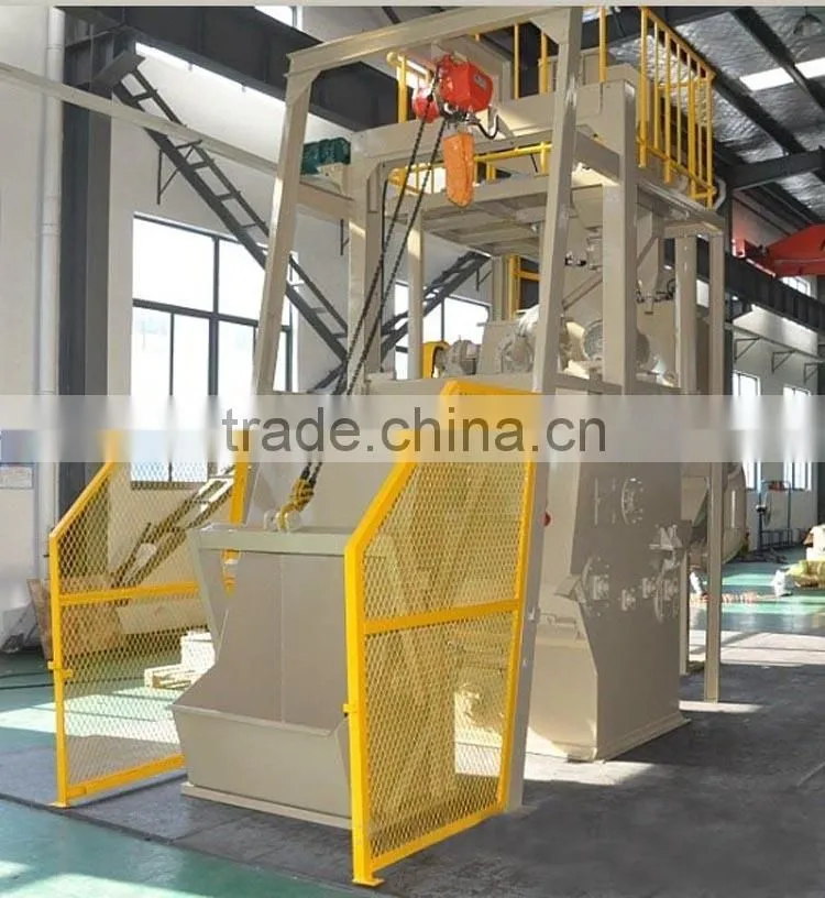 Airless automatic loading tumble belt abrasive blasting abrator/machinery