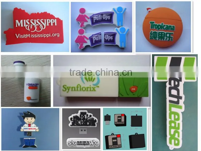 2015 new different colors leather pen drive with keyring