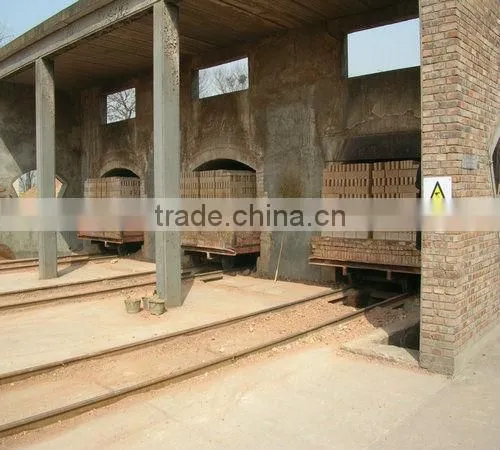 Brick kiln plant,Brick production line Tunnel kiln Ferry Push Vehicle