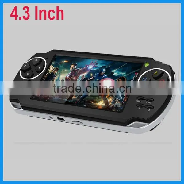 video games 4.3" touch screen,five-Point Capacitance Touch,android 4.1 tablet game console