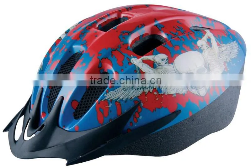 Safety bicycle helmet