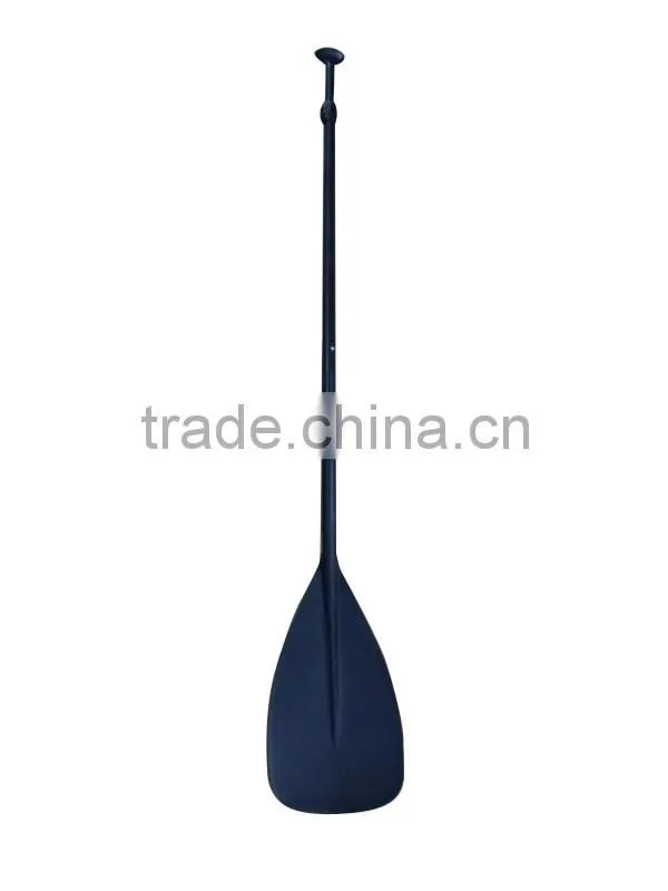 Hot sale inflatable surfboard paddle sup plastic blade 3-part stand up paddle PAP-003-3 black