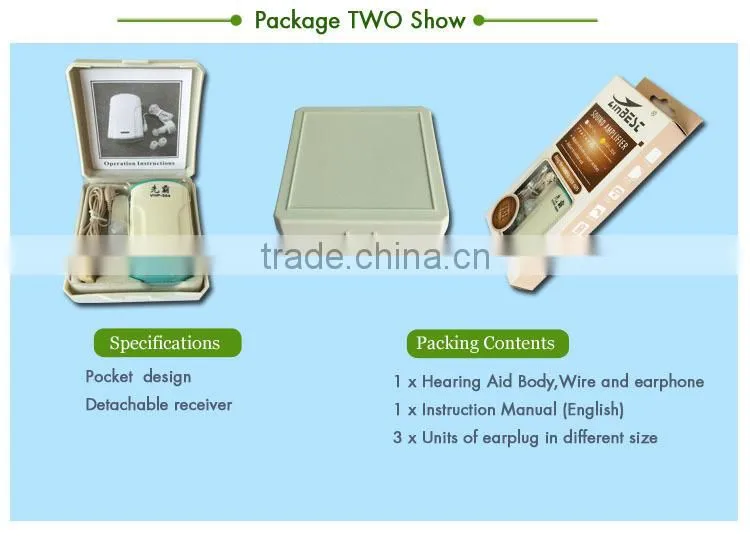 chear Body worn hearing aid amplifier for hearing loss hearing aid