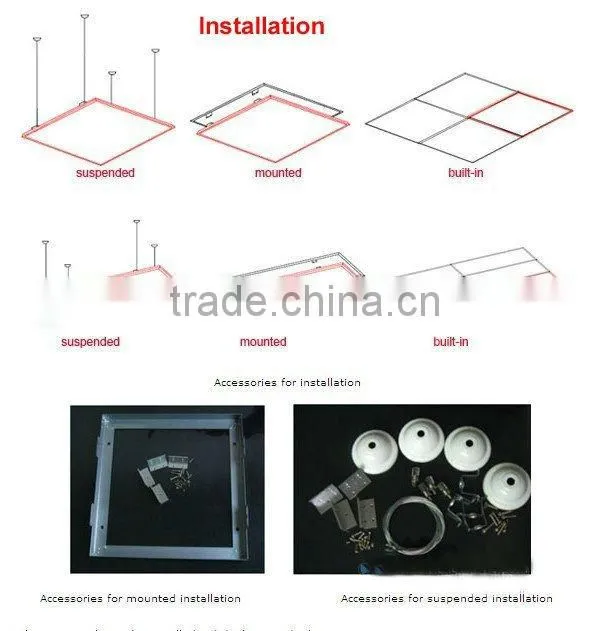 48w 300x1200m flat panel ceiling light