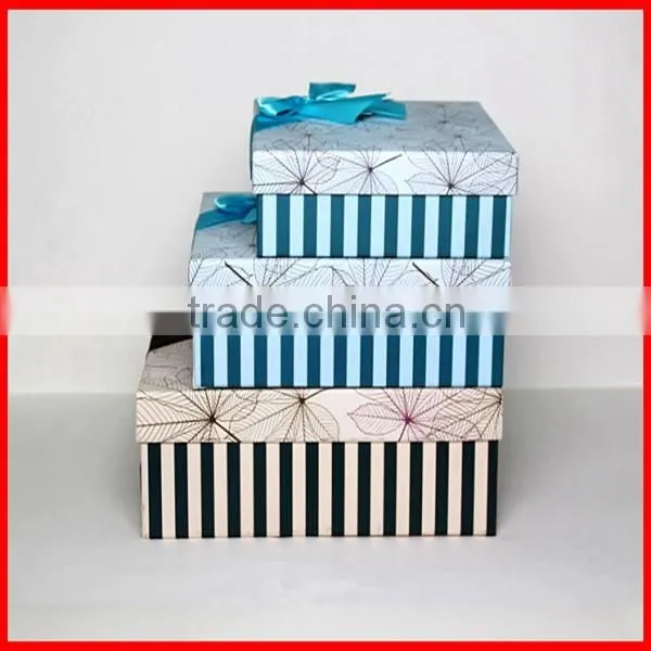 Top Grade ! High Quality Hot Sale Custom Printed White Paper Scarf Packaging Box Wholesale
