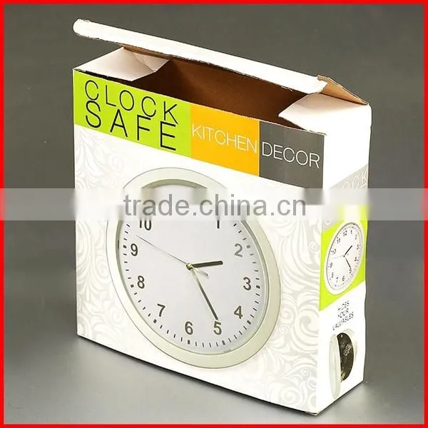 Professional corrugated paper clock box for safety