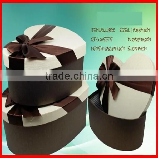 Beautiful Design Delicate Paper Heart Boxes Wholesale