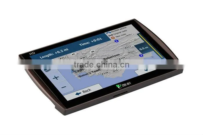 7inch TouchScreen GPS Navigator with Car Black Box/DVR(D7) GPS DVR + Rear View Camera Function