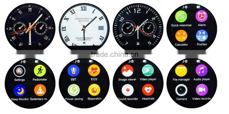 Heart rate monitor Bluetooth Smart Watch LF08 smartwatch health Clock For iphone IOS Android phonewatch with camera 2016 New