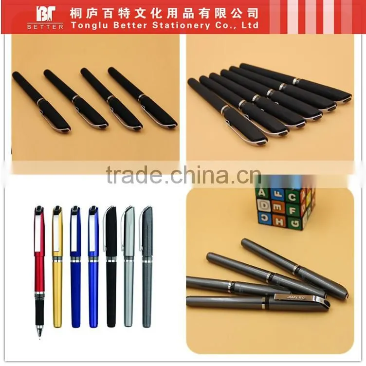 rubber pen with grip plastic pen gift pen advertising ball pen