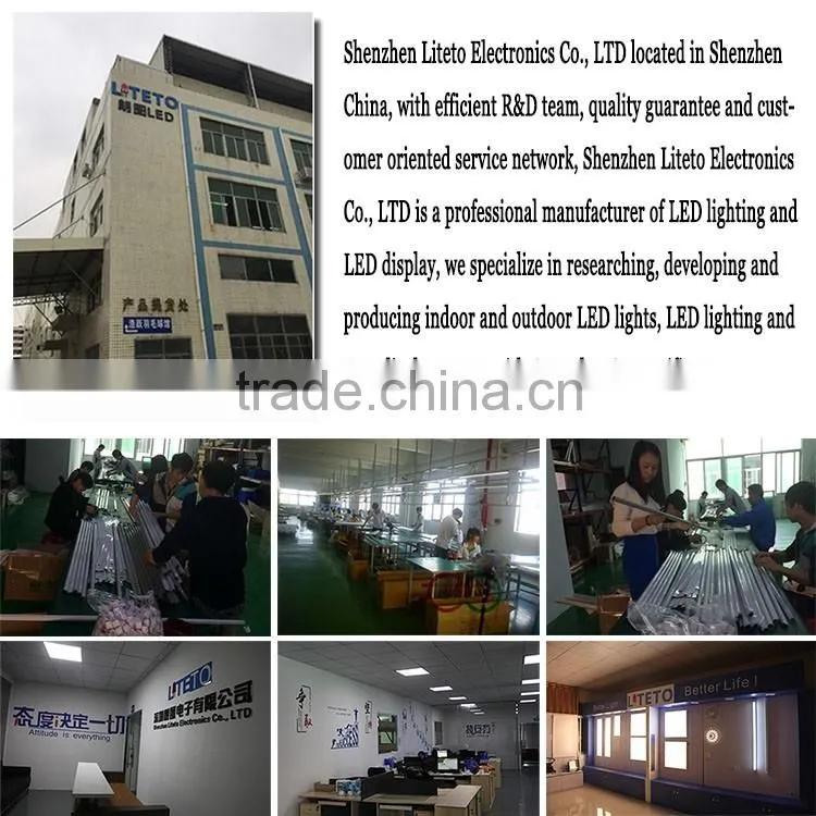 High lumens output AC85-265v 18w 4ft t8 led tube light