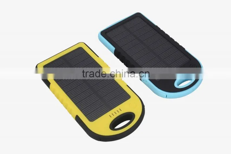 Hot Sell portable Solar power bank Charger for smart phone