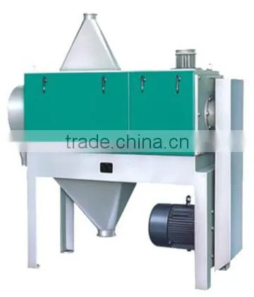 2015 good process effect horizontal bran finisher machine for flour milling