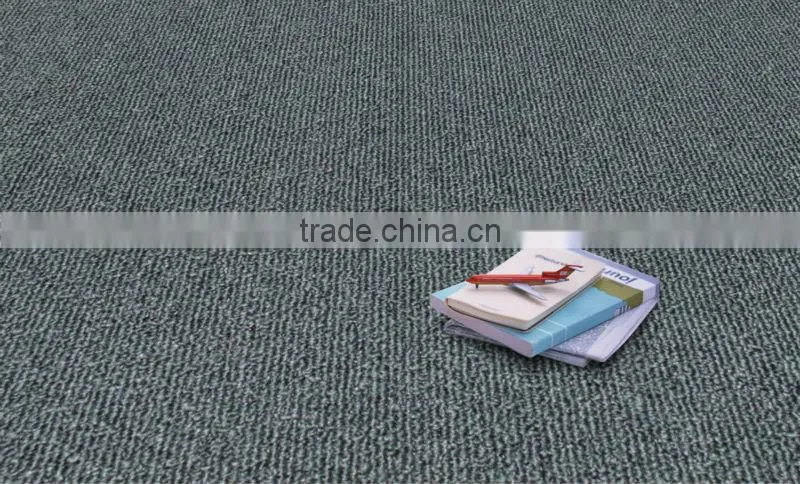 PVC backing Carpet tiles for office Plain carpet without pattern