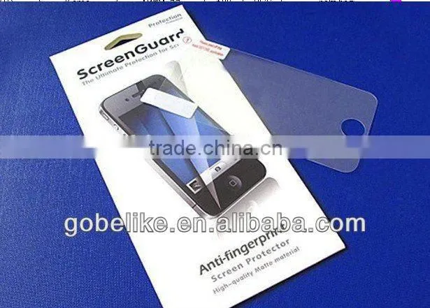 Hot films and mobile phone accessory anti-glare screen protector for iPad mini 2