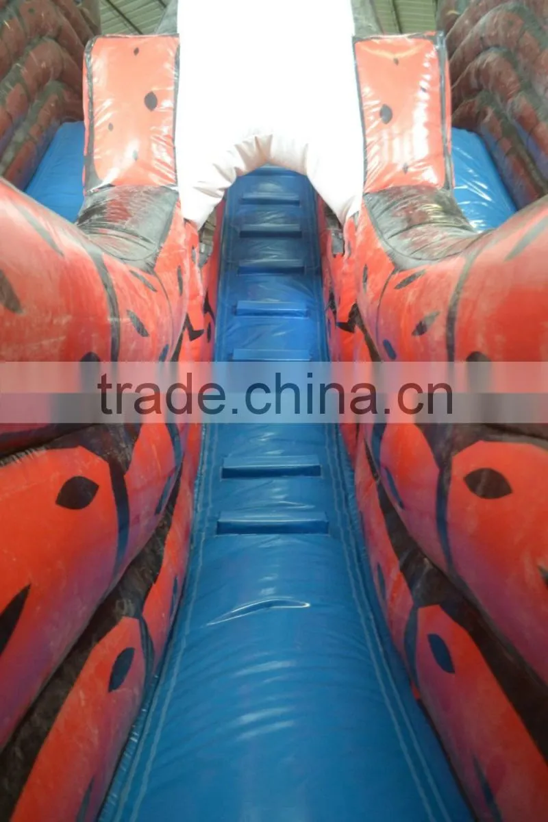 Outdoor commercial giant inflatable pirate slide made in China inflatable factory for adventure sports activities