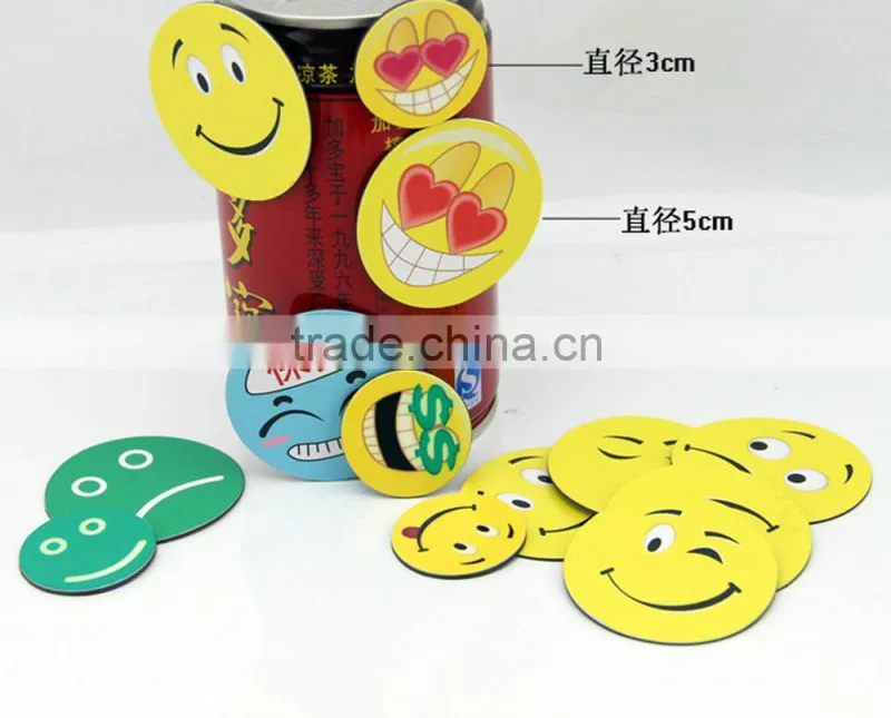 custom logo printed magnet sticker