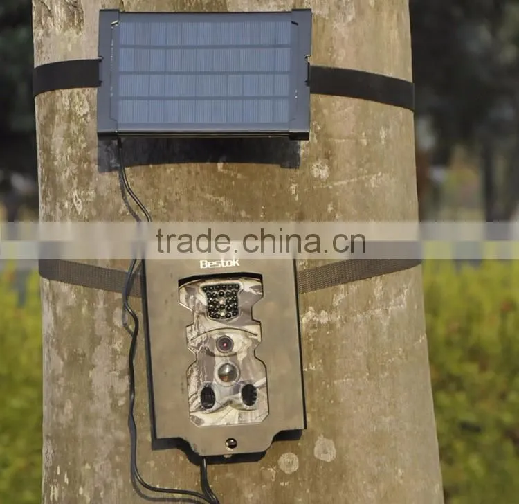 Bestok useful power bank for outdoor electranics convenient solar panel on sale