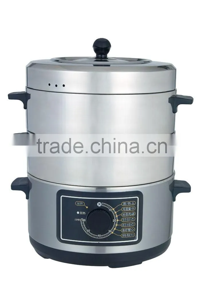 best selling stainless steel electric steam cuisines