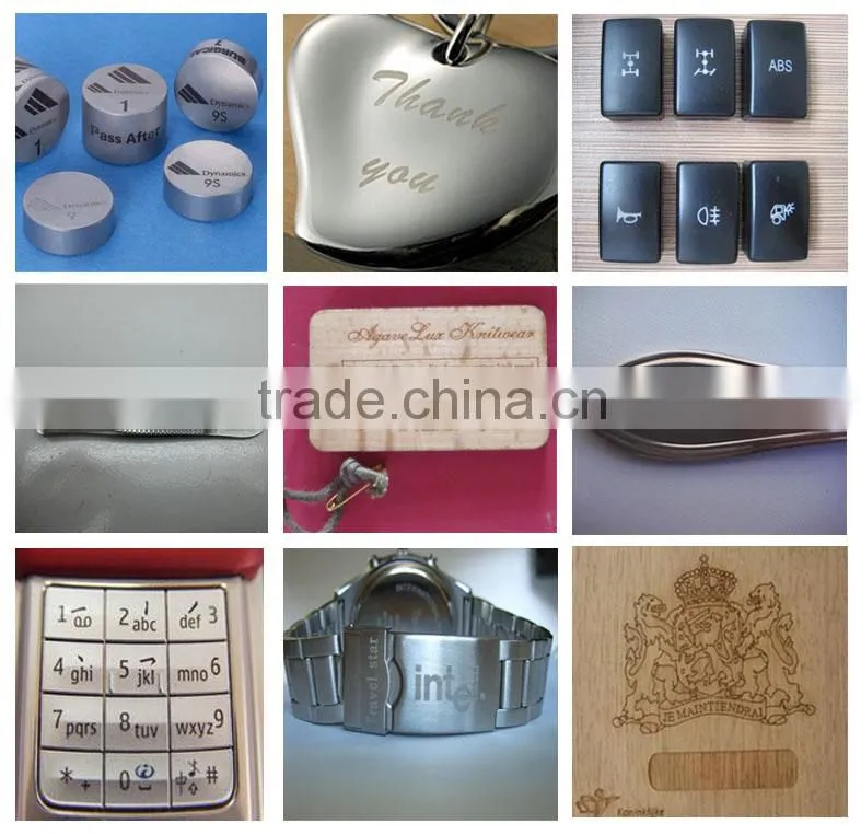 China 10w 110x110mm fiber laser marking device