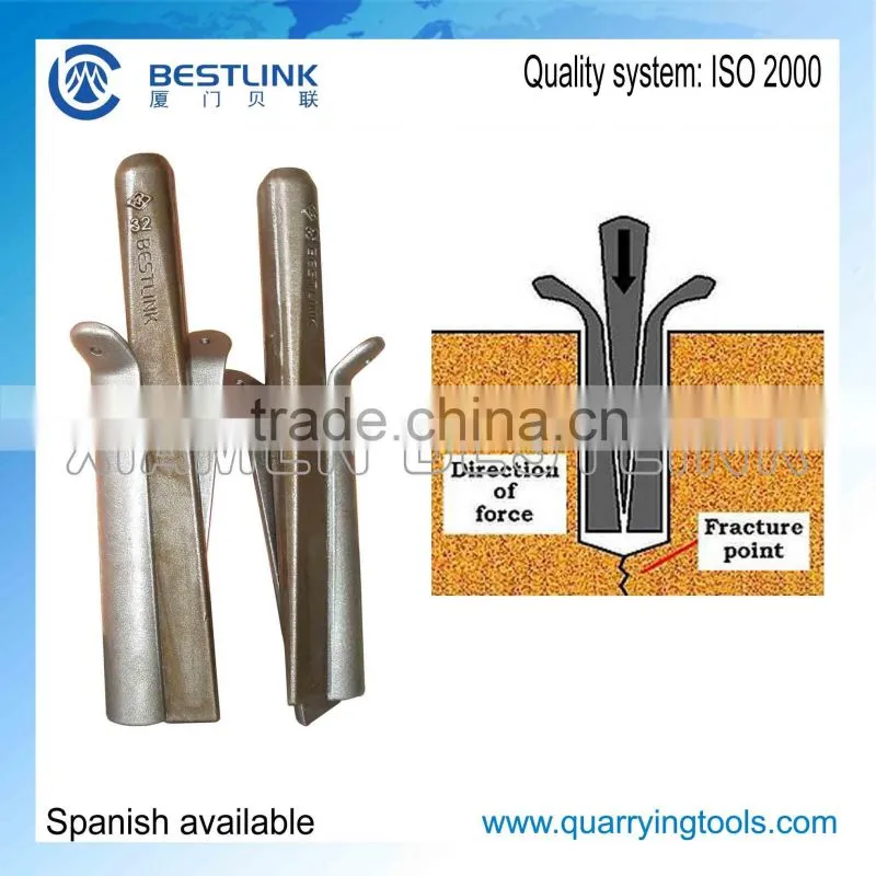 In Stock!! 34*270mm and 32*270mm hand splitter wedge and shims