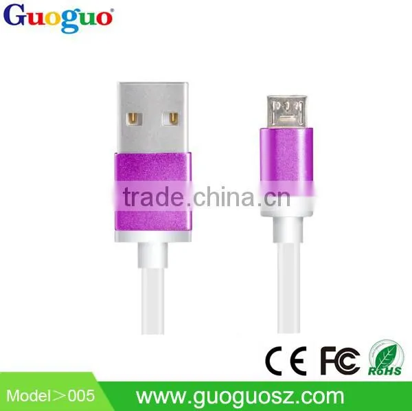 Top Selling V8 micro USB data cable for Samsum Galaxy S6