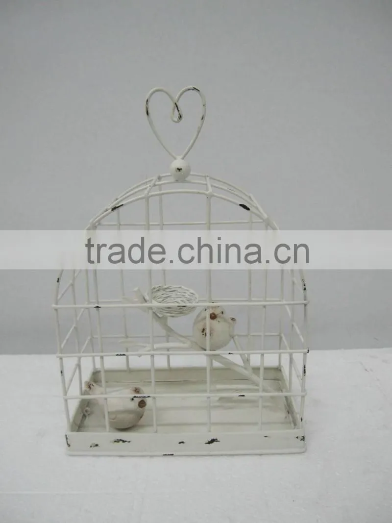 decorative metal bird cage for wedding birdcage