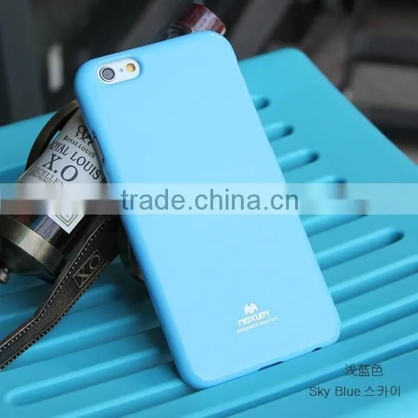 2016 Wholesale jelly Back Cover Case for iphone 6 /6s
