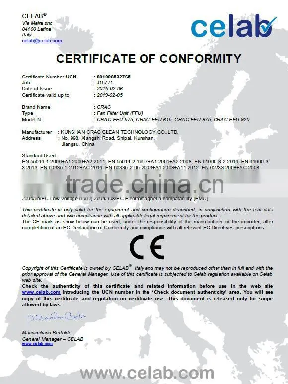 0.3 micron GMP cleanroom Hepa Filter