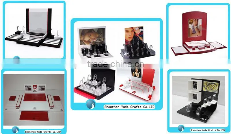 Wholesale custom 5 layer floor standing watch display cabinet for shop