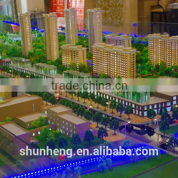 Acrylic , Plastic 3D Architectural Model, Miniature House Model