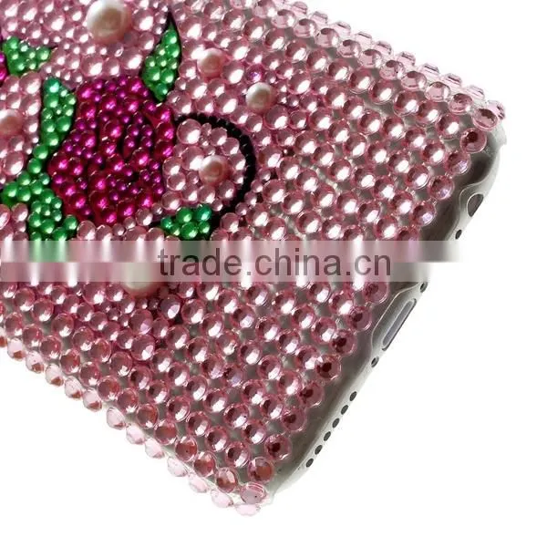 Wholesale design your own rhinestone cell phone cases for iphone 6,for iphone phone cases