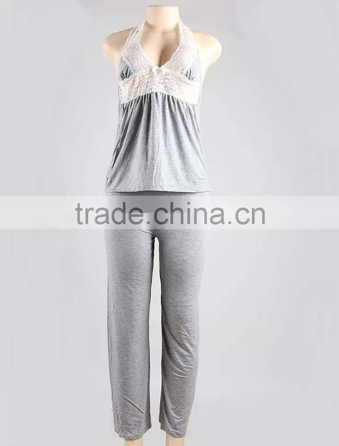 Queen size lingerie with pants women underwear set