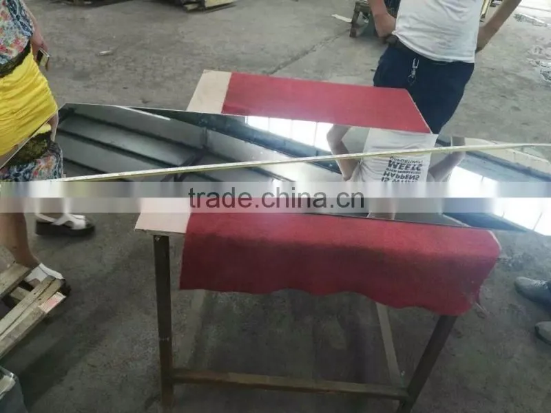 4mm glass mirror sheets, plain mirror glass, bathroom design mirror in China