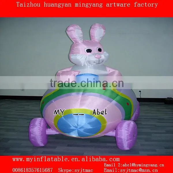 painted eggshell for easter high quality inflatables
