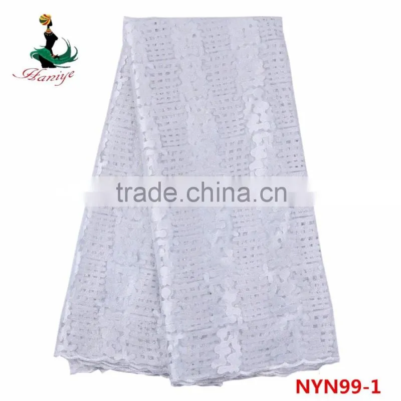 NYN99 In fashion african tulle lace fabric/african tulle lace french net lace
