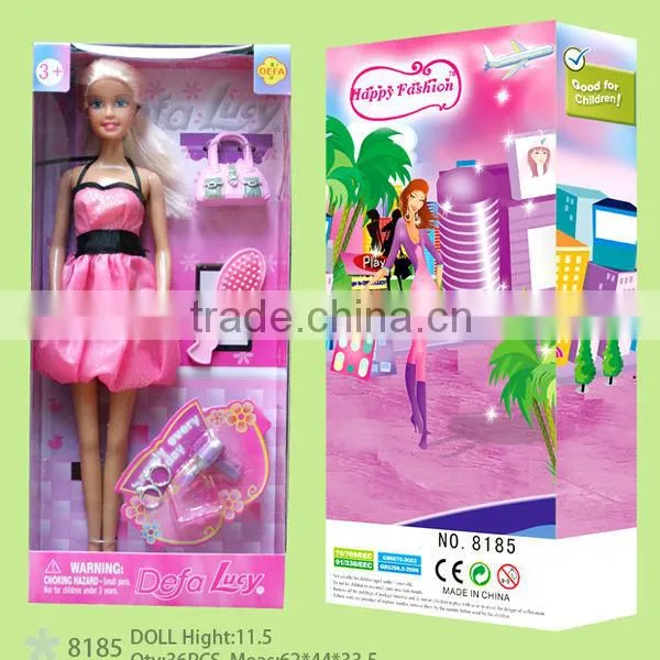 DEFA Prince girl doll Factory AZO FREE New Design Hot Sale Cheap High Quality Plastic Girl Toy AZO FREE Toy