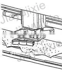 Hydraulic Travelling Head Cutting Machine For paper
